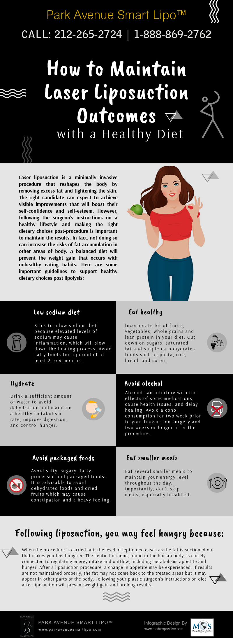 How to Maintain Laser Liposuction Outcomes with a Healthy Diet
