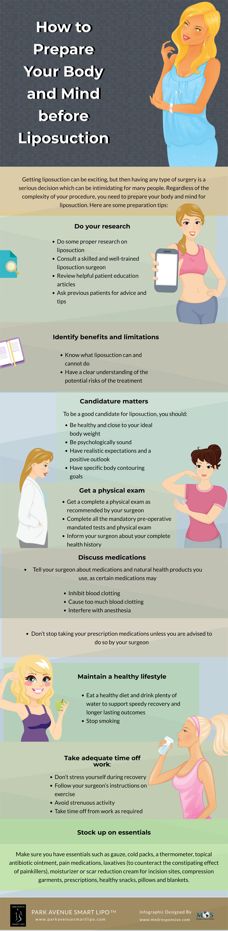 How to Prepare Your Body and Mind before Liposuction How to Prepare Your Body and Mind before Liposuction