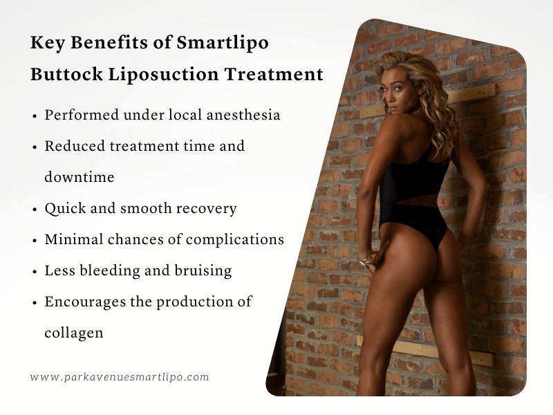 Smartlipo Buttock Liposuction