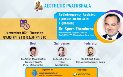 Dr. Spero Theodorou Will Participate In The Upcoming Aesthetic Paathshala Webinar