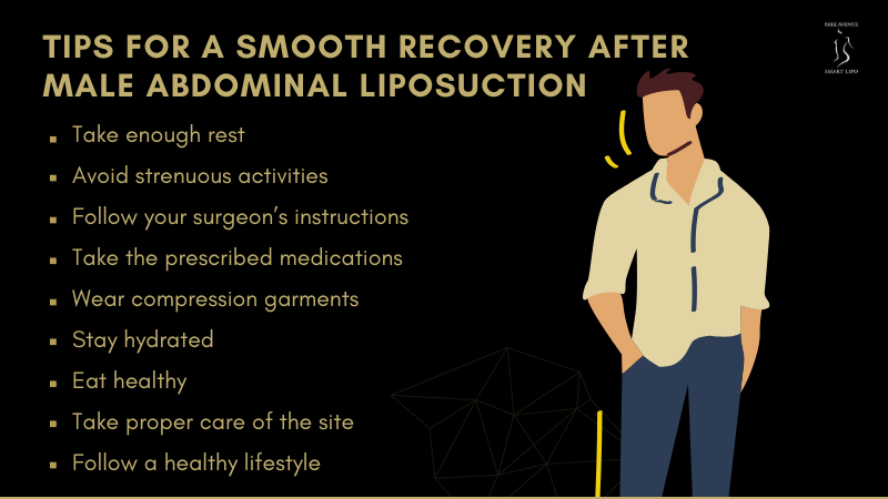 Male Abdomen Liposuction Recovery Tips