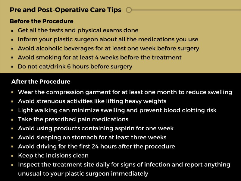 pre post care tips